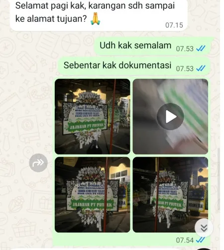 Pengiriman Papan Bunga Selamat Dukuhrejo Bayan