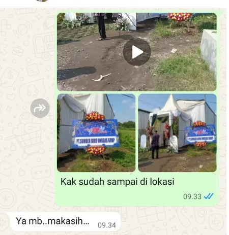 Pengiriman Karangan Bunga Dukuhrejo Bayan